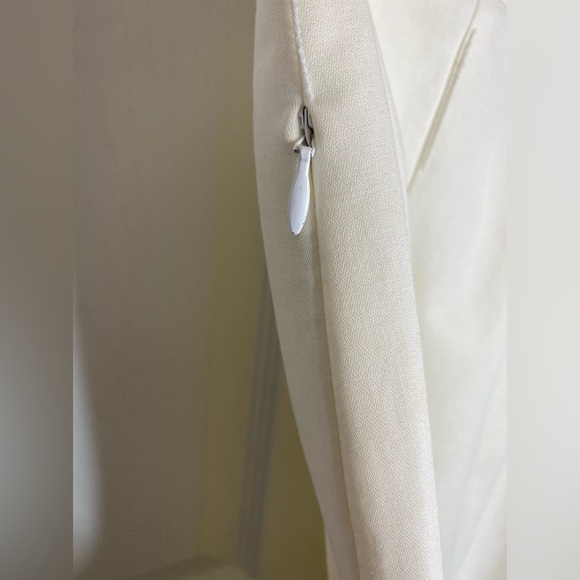 Eccoci Cream Cotton Lined Skirt - Picture 4 of 10